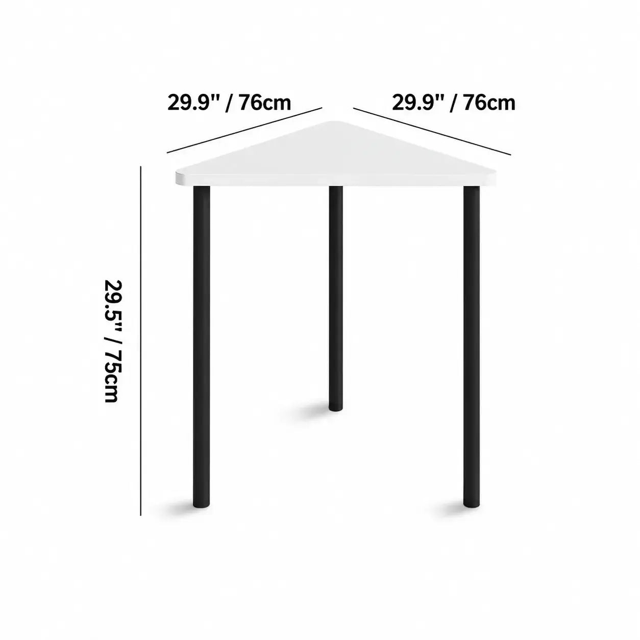 Modular Geometric Conference Desk Set with Cable Ports and Chairs Dimensions