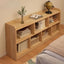 Modular Natural Pine Bookshelf – Modern Open Shelving Organizer