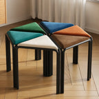 Modular White Conference Table Series with Crescent Units and Slim Legs