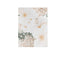 Mother of Pearl Wall Art Diptych, Relief Floral Panels in Soft Gold Haze