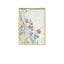 Mother of Pearl Wall Art, Textured Floral Panels with Gold Frame
