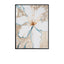 Mother of Pearl Wall Art Triptych, Handcrafted Floral Relief Panels