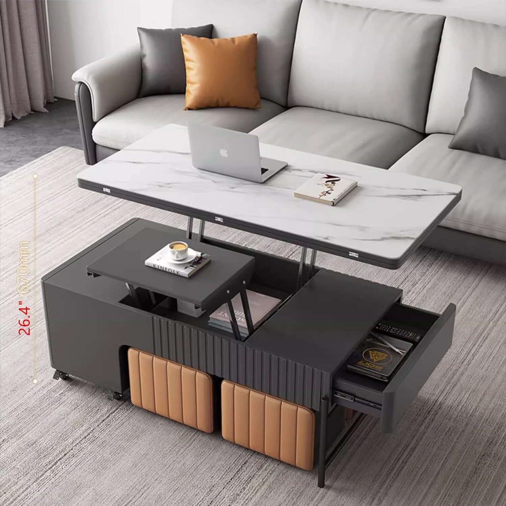 Multi-Function Lifting Coffee Table With Storage