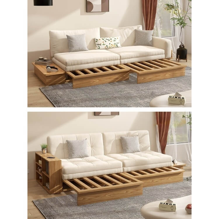 Multi-Functional Sofa Bed with Storage - Simple and Elegant