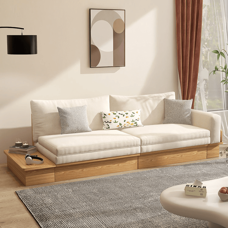 Multifunktionales Schlafsofa mit Stauraum – schlicht und elegant