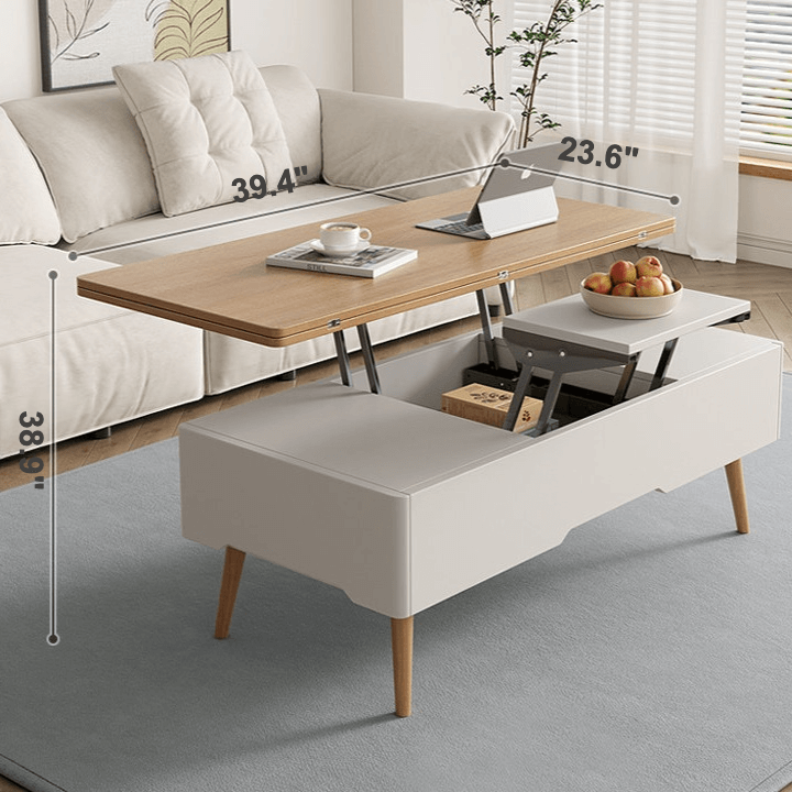 Multifunctional Lift-Top Coffee Table with Drawer