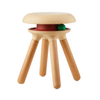 Multifunctional Pet-Friendly Accent Chair Stool With Orbital Cat Play Ring