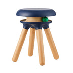 Multifunctional Pet-Friendly Accent Chair Stool With Orbital Cat Play Ring