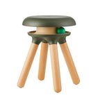 Multifunctional Pet-Friendly Accent Chair Stool With Orbital Cat Play Ring