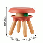 Multifunctional Pet-Friendly Accent Chair Stool With Orbital Cat Play Ring Dimensions