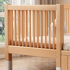 Natural Finish Wooden Toddler Bed - Multiple Sizes