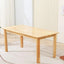 Natural Wood Kids Writing Desk Sets – Light Brown Round & Rectangular Tables with Chairs