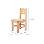 Natural Wood Kids Writing Desk Sets – Light Brown Round & Rectangular Tables with Chairs Dimensions