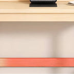 Natural Wood Kids Writing Desk with Shelf & Chair – Ergonomic Study Set