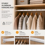 Natural Wood Scandinavian Wardrobe Armoire With Drawers