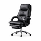Nest Reclining Executive Office Chair with Footrest – Genuine & Faux Leather Main Product Image