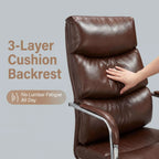 Noble Faux Leather Visitor Office Chair with Sled Base