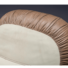 Nordic Luxury Boxing Glove Sofa With Faux Leather Finish