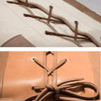 Nordic Luxury Boxing Glove Sofa With Faux Leather Finish