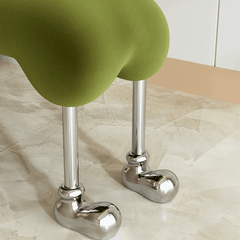 Nordic Meow Bloom Dog Stool - White/Caramel/Green/Blue/Gray