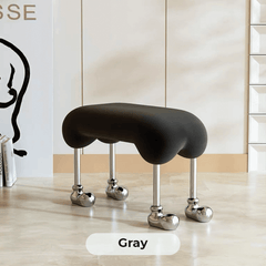 Nordic Meow Bloom Dog Stool - White/Caramel/Green/Blue/Gray