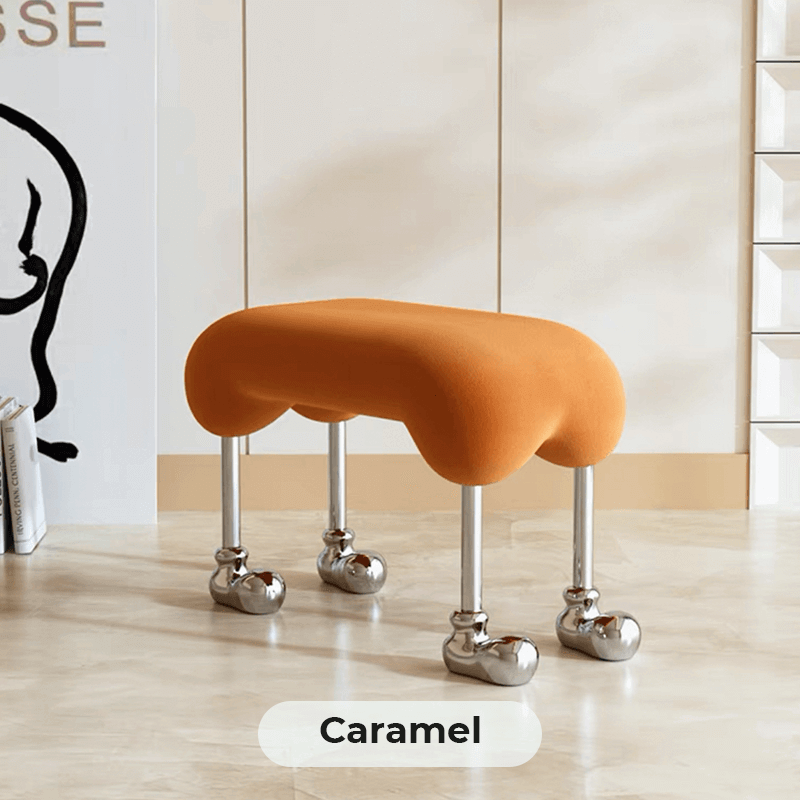 Nordic Meow Bloom Dog Stool - White/Caramel/Green/Blue/Gray