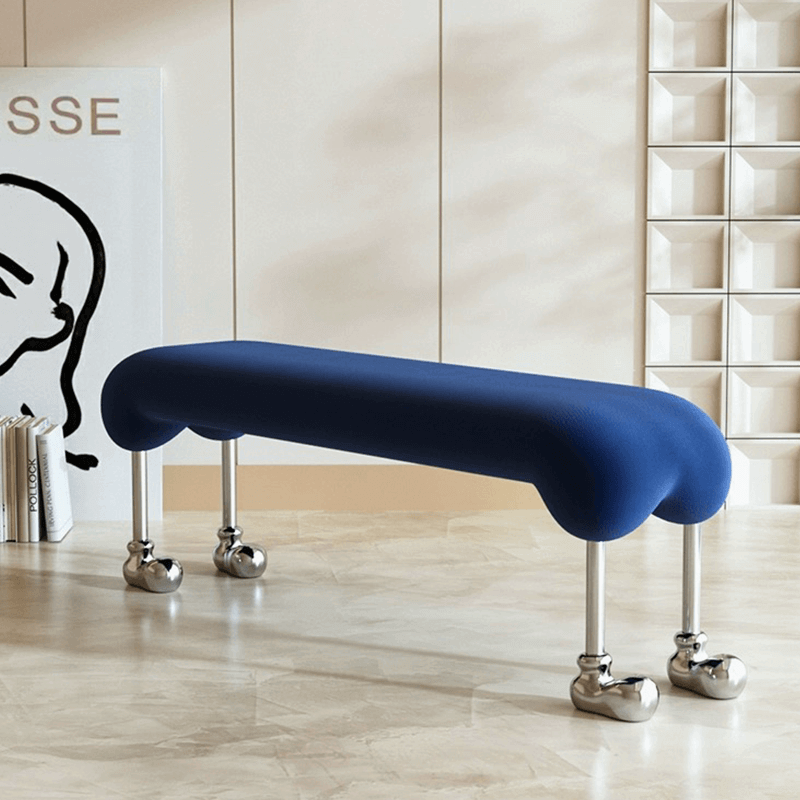 Nordic Meow Bloom Dog Stool - White/Caramel/Green/Blue/Gray