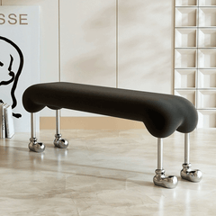 Nordic Meow Bloom Dog Stool - White/Caramel/Green/Blue/Gray