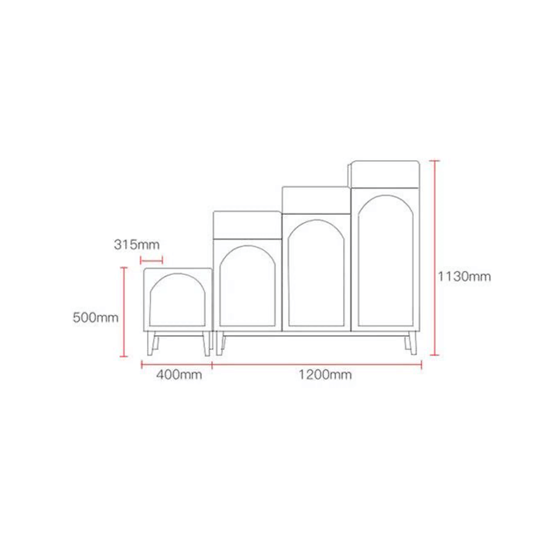 Nordic Rattan Shoe Cabinet with Shelves - Elegant Storage