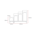 Nordic Rattan Shoe Cabinet with Shelves - Elegant Storage