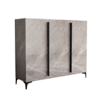 Nordic Slim Shoe Cabinet with Adjustable Shelves