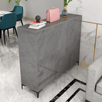 Nordic Slim Shoe Cabinet with Adjustable Shelves