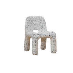 White PE Material Nordic Style Children Chair for Comfortable Seating and Play