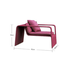 Nordic Style Outdoor Rattan Sofa with Aluminum Frame