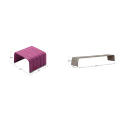 Nordic Style Outdoor Rattan Sofa with Aluminum Frame Dimensions