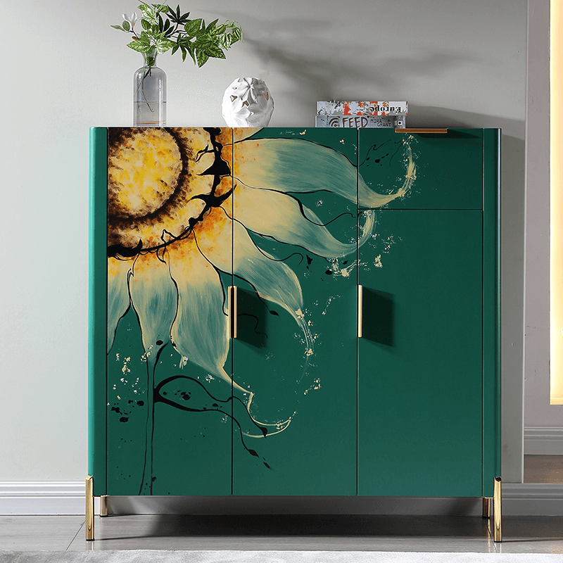 Nordic Style Shoe Cabinet In Multiple Colors Main Product Image Main image