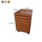 Oak Vertical Storage Cabinet With 7 Drawers and Tray Top Dimensions