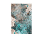 Oceanic Mother of Pearl Wall Art with Sculpted Texture for Living Spaces