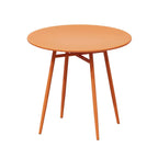 Orange Metal Modern Coffee Table – Square & Rectangular Outdoor Patio Tables