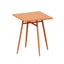 Orange Metal Modern Coffee Table – Square & Rectangular Outdoor Patio Tables