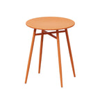 Orange Metal Modern Coffee Table – Square & Rectangular Outdoor Patio Tables