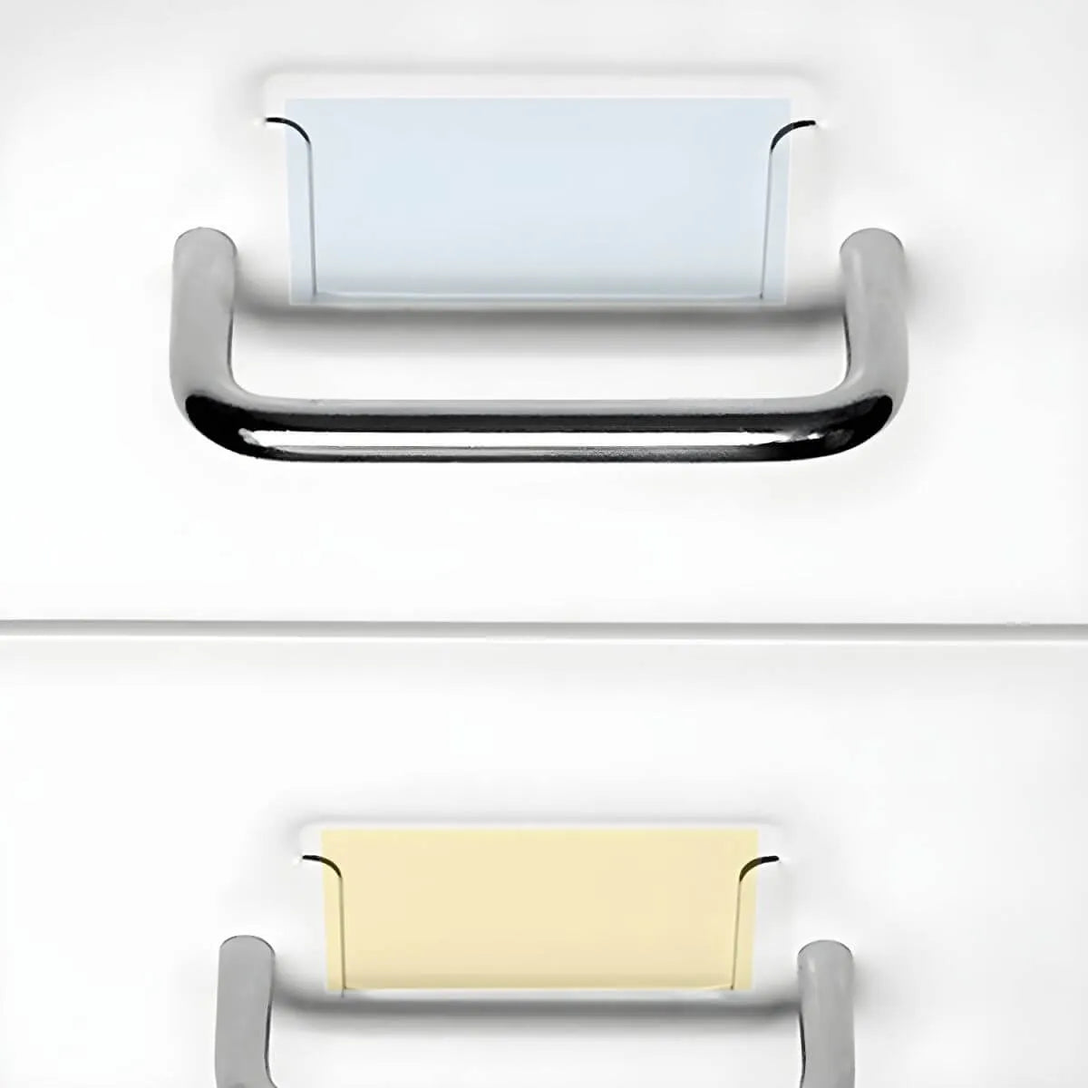 Pastel Steel Mobile File Cabinet With Casters and Vertical Storage