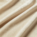 Pet-Friendly Velvet Kids Sofa with Arched Tunnel Nook, Cream Caramel