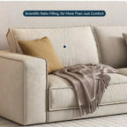Pet-Friendly Velvet Sofa Series with Wide Arms and Supportive Cushions