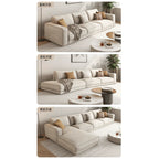 Pet-Friendly Velvet Sofa Series with Wide Arms and Supportive Cushions
