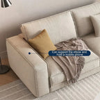 Pet-Friendly Velvet Sofa Series with Wide Arms and Supportive Cushions