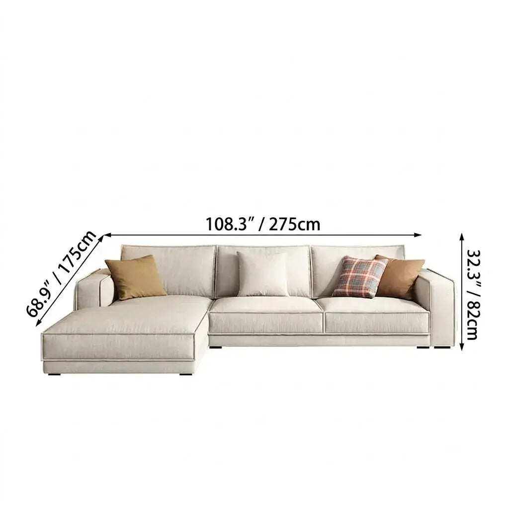 Pet-Friendly Velvet Sofa Series with Wide Arms and Supportive Cushions Dimensions