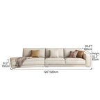 Pet-Friendly Velvet Sofa Series with Wide Arms and Supportive Cushions Dimensions
