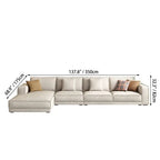 Pet-Friendly Velvet Sofa Series with Wide Arms and Supportive Cushions Dimensions