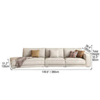 Pet-Friendly Velvet Sofa Series with Wide Arms and Supportive Cushions Dimensions